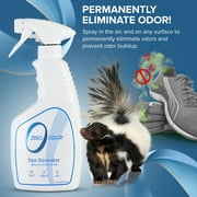 Zero Odor Molecular Odor Eliminator Spray Multi-Purpose Air & Surface Deodorizer Smell Remover 16 oz