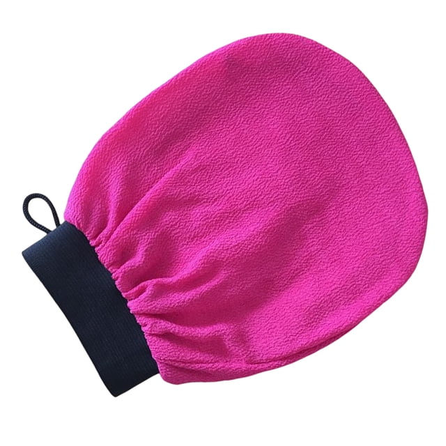 Yuarrent Guante exfoliante de baño Universal, cepillo de baño Facial resistente al desgaste, guante de masaje lavable, banda elástica para mujer Juegos de accesorios de baño Yuarrent HA018507-00