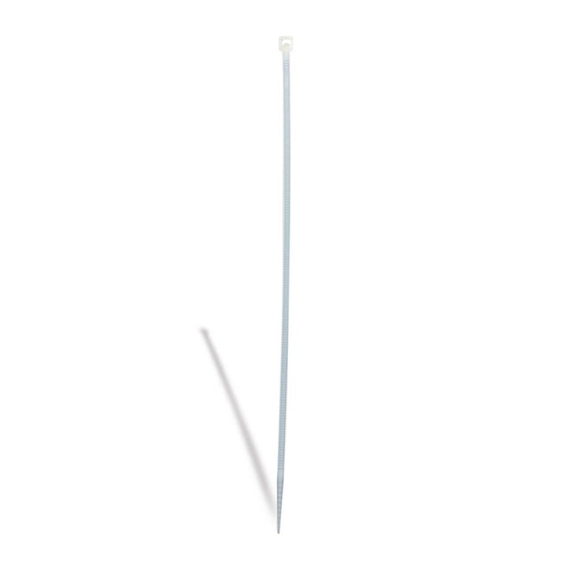 Cinchos de plástico MIKELS 4.6x370 mm 100 piezas Blancos