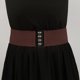 thumbnail image 5 of Jumpingount Abajo abrigo cintura resistente al desgaste abajo chaqueta cinturón elástico decorativo abrochado cintura, negro Accesorios de disfraces vier, 5 of 6