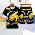 thumbnail image 2 of Camiseta de manga corta de traje de moda para hombre Camiseta de moda para hombre, 2 of 4