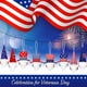 thumbnail image 2 of Pack Independence Day 4th of July Hanging Decorations, Patriotic Gnomes, Elf Plush for Veterans Day, Home Wall Decor, 2 of 4