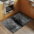 thumbnail image 3 of Gray Bathroom Mat 2x3 FT, Non Slip Small Kitchen Mat, Retro Oil Painting Modern Abstract Art Aesthetics Washable Soft Backed Front Door Throw Rug Non-Shedding Indoor Outdoor Doormat for Entryway Sink, 3 of 9