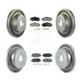 thumbnail image 1 of Transit Auto Front Rear Coated Disc Brake Rotors and Semi-Metallic Pads Kit for Car Jeep Liberty Dodge Nitro KGF-100731, 1 of 11