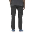 thumbnail image 3 of Men's Classic Stretch Cotton Blend Work Trousers Multi Pocket Cargo Pants (Charcoal, 38), 3 of 3