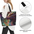 thumbnail image 3 of Disketp Rainbow Scales Fantasy Dragon Bolsa Tote Estampada para Mujer, Bolso de Hombro y de Mano para Compras y Viajes, 3 of 8