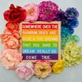 thumbnail image 4 of Rainbow Felt Letter Board Set with Letters (10”x10”) by Felt Like Sharing, 4 of 7