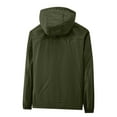 thumbnail image 3 of Men Sunscreen Motion Coat Casual Outdoors Lightweight Thin Hooded Multiple Pockets Hooded Coat, 3 of 3