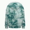 thumbnail image 6 of Towmus Women's Tie-Dye Zip-Up Hoodie With With Pocket Drawstring Gradient Hoodies Long Sleeve, XS-6XL, 6 of 6