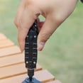 thumbnail image 2 of Mini Multifunction Gadget Set - Pocket Tools - Travel Adjustable Screwdriver Keychain - Outdoor Tools,96*20mm,Black, 2 of 4
