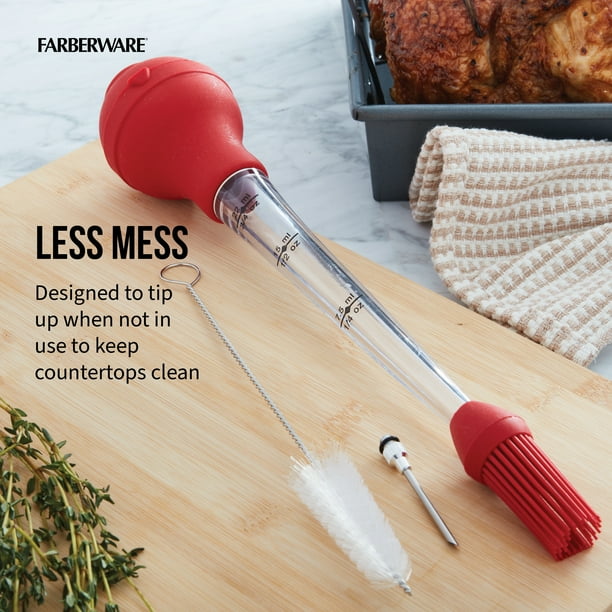 Farberware Pro Bottle Brush Set – 3 Brushes For Water Bottles, Tumblers, Vases & More