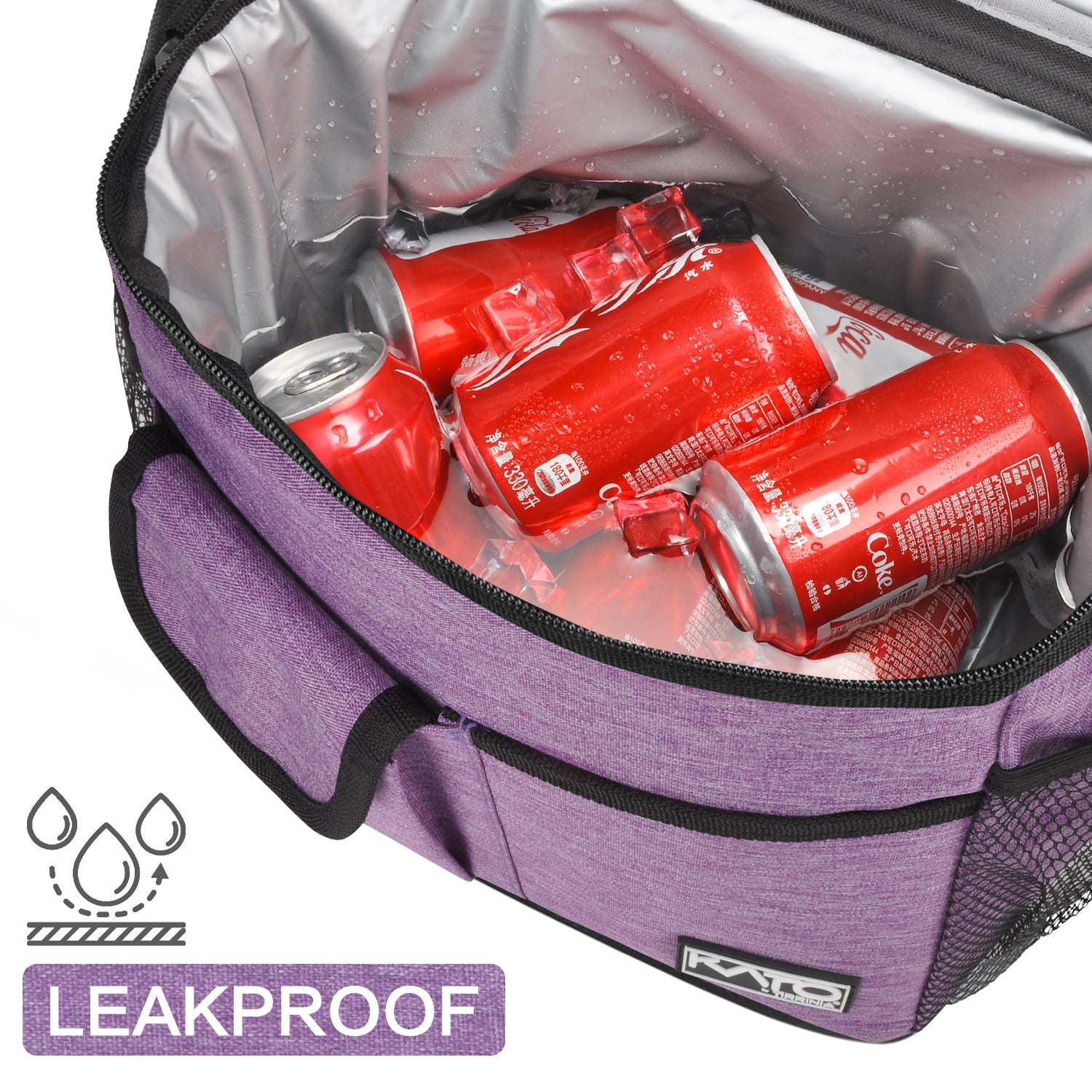 Stay Organized & Energized - Insulated Lunch Bag With Dual Side Pockets &  Thermal Tote Box Bag For Adults & Teens! - Temu