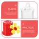 thumbnail image 3 of unbranded 4Ud Alimentador De Pájaros Colgante Plástico Transparente Para Jardín Uso Exterior, 3 of 6