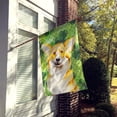 thumbnail image 2 of Corgi Shamrocks Flag Canvas House Size, 2 of 4
