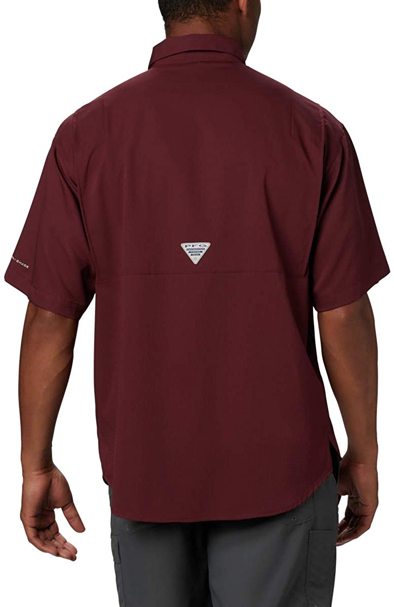 Columbia NCAA Mens Tamiami Short Sleeve 