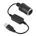 thumbnail image 1 of Car Cigarette Lighter Socket Converter,USB Port to 12V USB Portto Car Cigarette Lighter Socket Enhanced Durability, 1 of 9