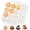 Classic Mini-2, variant on Silicone Mini Fluted Tube Cake Pans With Metal Reinforced Frame  12-cavity Flan Molds Non-stick Cupcakes For Baking Donuts Muffins Cornbread Brownies Jellies
