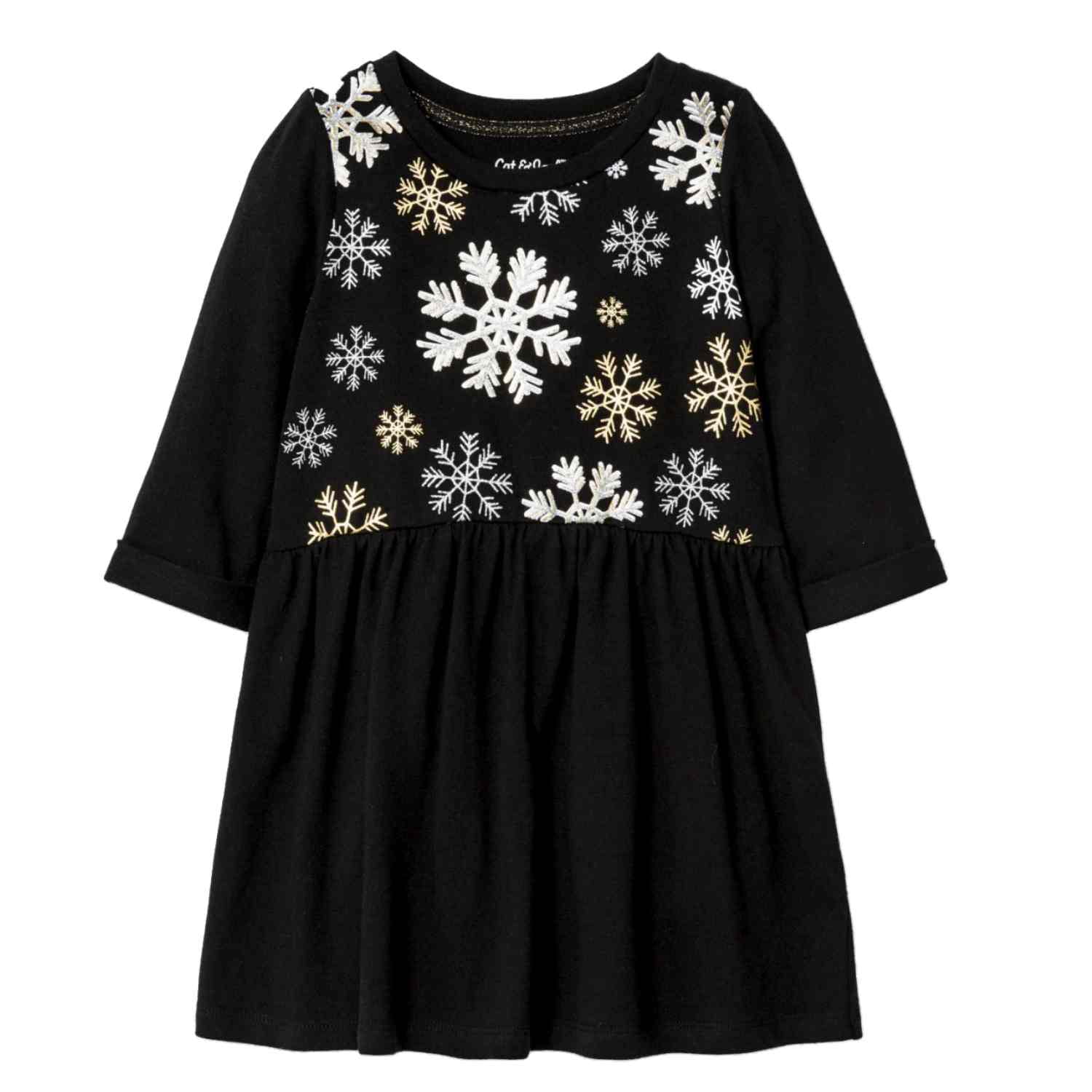 walmart girls black dress