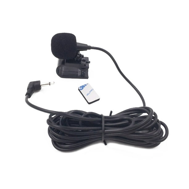 3.5mm Autoradio Stéréo Microphone Bluetooth Véhicule Micro Externe