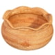 thumbnail image 2 of Woven Fruit Basket Portable Snack Basket Household Bread Holder Multifunctional Woven Flower Pot, 2 of 4