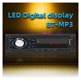 thumbnail image 2 of Car Radio Bluetooth Wireless Handsfree MP3 Multimedia Player AUX USB FM 12V Classic Stereo Audio Player Auto Car Electric ,Easy to Install, 2 of 6