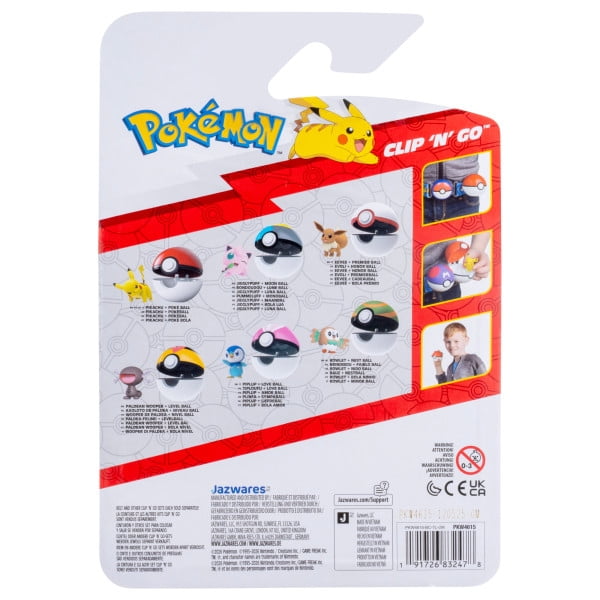 PKW - Clip 'N' Go (Eevee #1 with Premier Ball) W24
