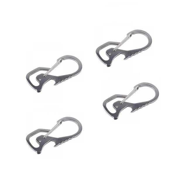 Mini SF Alloy Carabiner Clip Tiny Spring Snap Hook Carabiners for