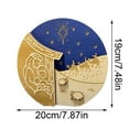 thumbnail image 3 of Christmas Tabletop Decoration Wooden Ornaments With Pattern Creative Gift For Friends, 3 of 11