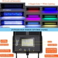 thumbnail image 2 of Hygger Aquarium Light, LED Fish Tank Light for 36-42 Inch Fish Tank Freshwater Planted, 60W 7 Colors Full Spectrum, Build in Timer Sunrise Sunset Auto On Off, 2 of 6