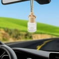 thumbnail image 3 of Fairnull 5ml Empty Perfume Diffuser Refillable Automobile Ornament Clear Car Perfume Empty Bottle Hanging Glass Pendant for Van, 3 of 10