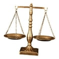 thumbnail image 4 of Balance Scale Tray Unique Iron Organizer Vintage Home Centerpiece for Office Students Living Room, 4 of 9