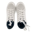 thumbnail image 3 of Tenis George para Dama Liso Blanco y Negro Talla 22, 3 of 4