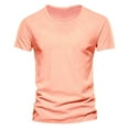 thumbnail image 1 of adviicd T-Shirts pour Hommes T-Shirt Original Imprimé Mode Été Rue Décontracté Manches Courtes Rose,m, 1 of 2