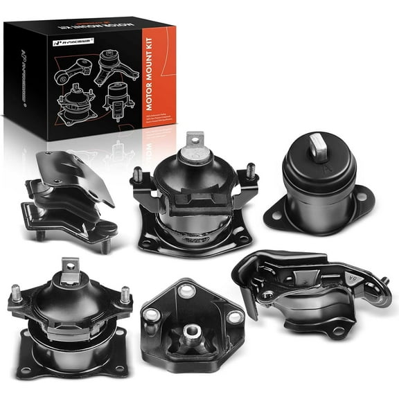 A-Premium Engine Motor and Transmission Mount Compatible with Acura TL 2004-2006 V6 3.2L Sedan Automatic Transmission 6-PC Set