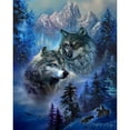 thumbnail image 1 of Cuadros Decorativos Lienzo pintura por números animales salvajes dibujo al óleo decoración de la pared del hogar (lobo) Sywqhk Nuevos Originales, 1 of 9