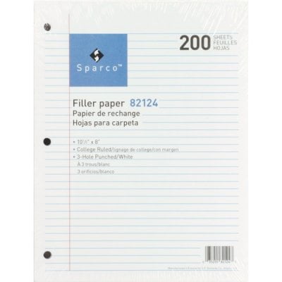 K-12 or Homeschool 3 Hole Punched for 3 Ring Binder Lined Filler Paper Perfect for College 10-1/2 x 8 200 Sheets ! 0 1 Pack 3 Count Wide Ruled Mead Loose Leaf Paper Writing & Office Paper 