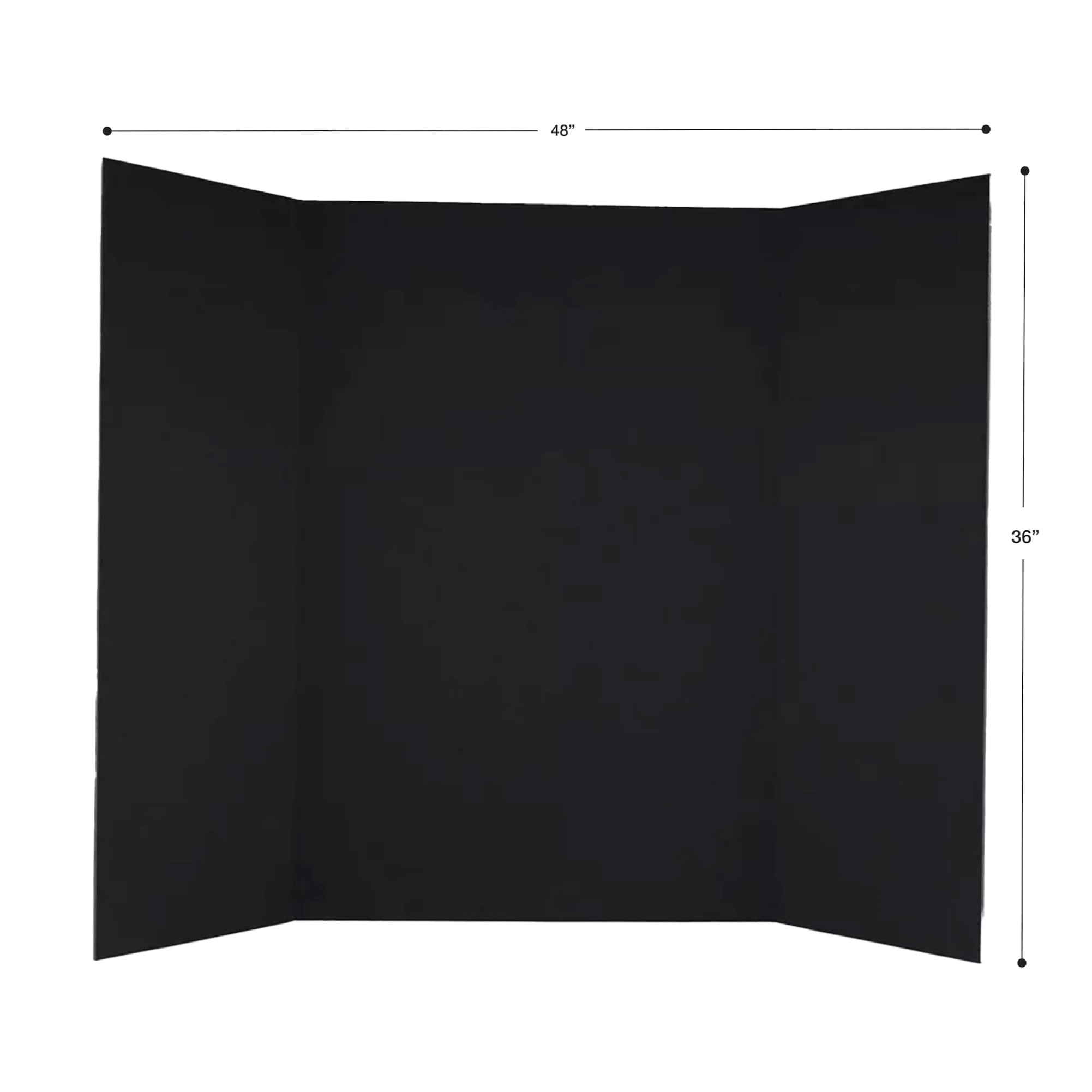 MEISTER SHEET　STANDARD COLOR BLACK Pen+Gear Black Tri-Fold Foam Board 36