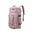 thumbnail image 1 of Sac de Sport Imperméable Grande Capacité Fermeture Éclair Bretelle d'Épaule Ajustable Poignée Portable avec Compartiment pour Chaussures Poche Humide Femmes Hommes Sac de Sport Sac à Dos de Voyage pour Activités de Plein Air, 1 of 11
