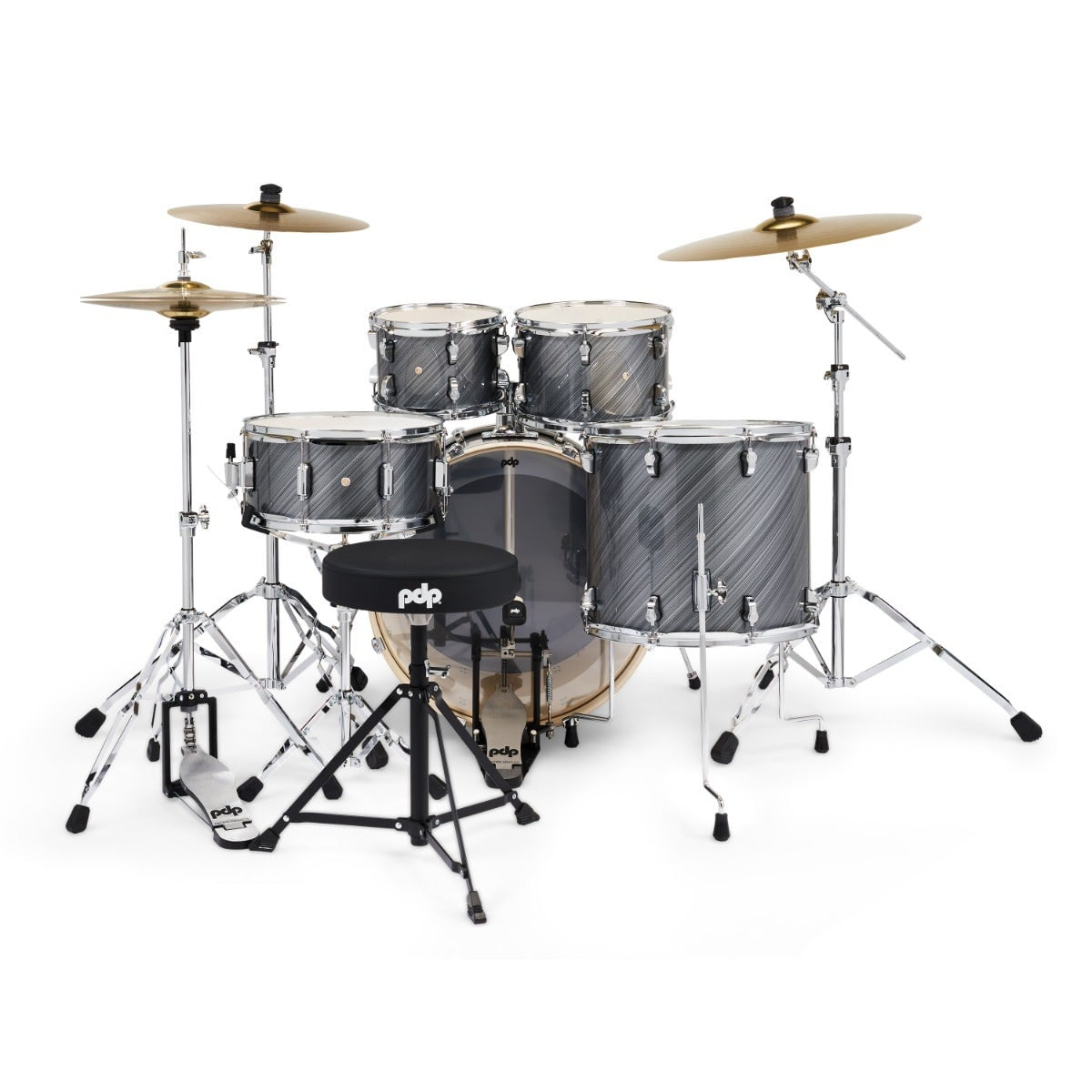 PDP Mainstage 5-Piece Drum Kit Twisted Graphite