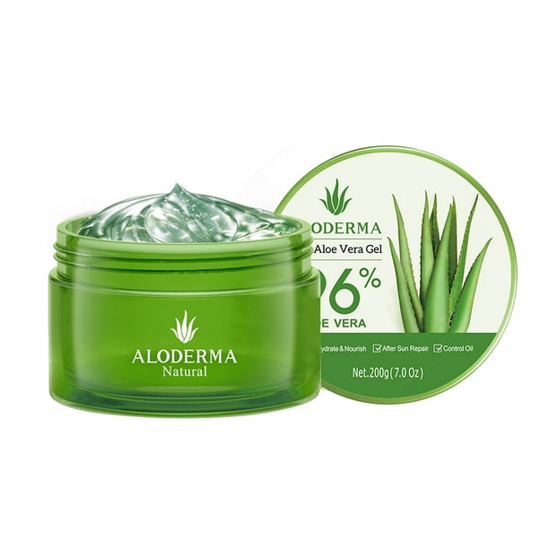Aloderma Pure Aloe Vera 99% USDA Organic Certified, Powder Concentrates/ Parabens, Everyday 200 g Walmart.com