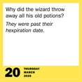 thumbnail image 3 of 290 Bad Jokes &amp; 75 Punderful Puns Page-A-Day(r) Calendar 2025: For the Whole Family!, (Paperback), 3 of 4
