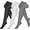 Black/Grey/White, variant on 3 pairs thigh high sports compression socks, suitable for female pregnancy and male circulation, most suitable for sports such as running, hiking, and cycling