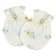 thumbnail image 4 of Gerber Essentials Mitones bebé azul blanco 4 pzs algodón antirrasguños 0-3 meses, 4 of 5