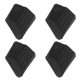 thumbnail image 5 of 4 cubiertas para pies de escalera, almohadillas de goma antideslizantes para accesorios de escalera extensible, piezas de repuesto para escalera, repuesto para pies de escalera., 5 of 6
