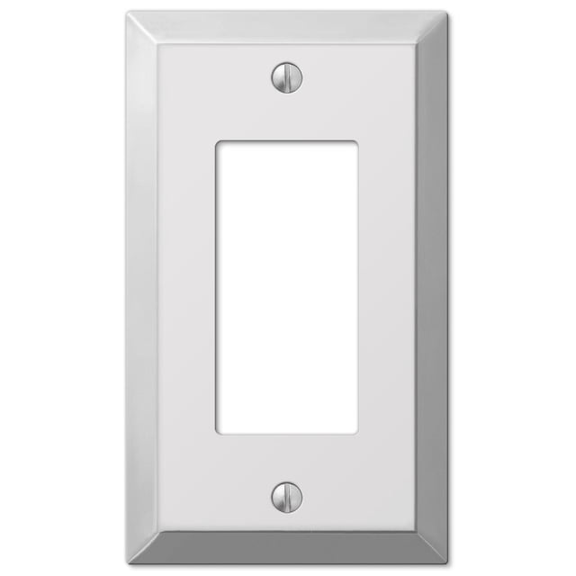 Placa de pared Westek 161R Rocker GFCI cromada 14,7x7,6x1 cm