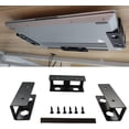 thumbnail image 1 of SIABC-Black Under Desk Laptop Holder Mount with Screw, Under Desk Laptop Mount Bracket, Add On Under Table Keyboard Storage (3 Pcs), 1 of 4
