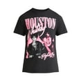 thumbnail image 5 of Whitney Houston Higher Love Men's and Big Men's Graphic Tee with Short Sleeves, Sizes S-3XL, 5 of 5