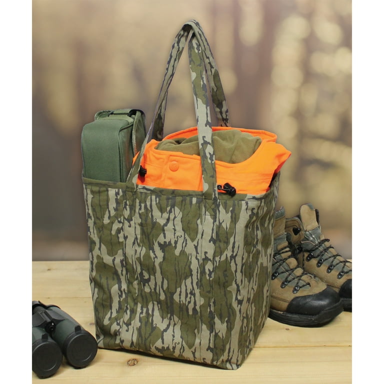 June Tailor Sew Your Own Shopping Tote Kit with Pockets, 12 x 14 x 10,  Realtree Edge Fabric 