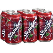Great Value Strawberry Soda, 12 Fl. Oz., 6 Count