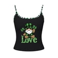 thumbnail image 3 of Camisetas de Verano para Mujeres sin Mangas Impresas con Cuello en U de Poliéster de Longitud Regular de Moda Casual, 3 of 6